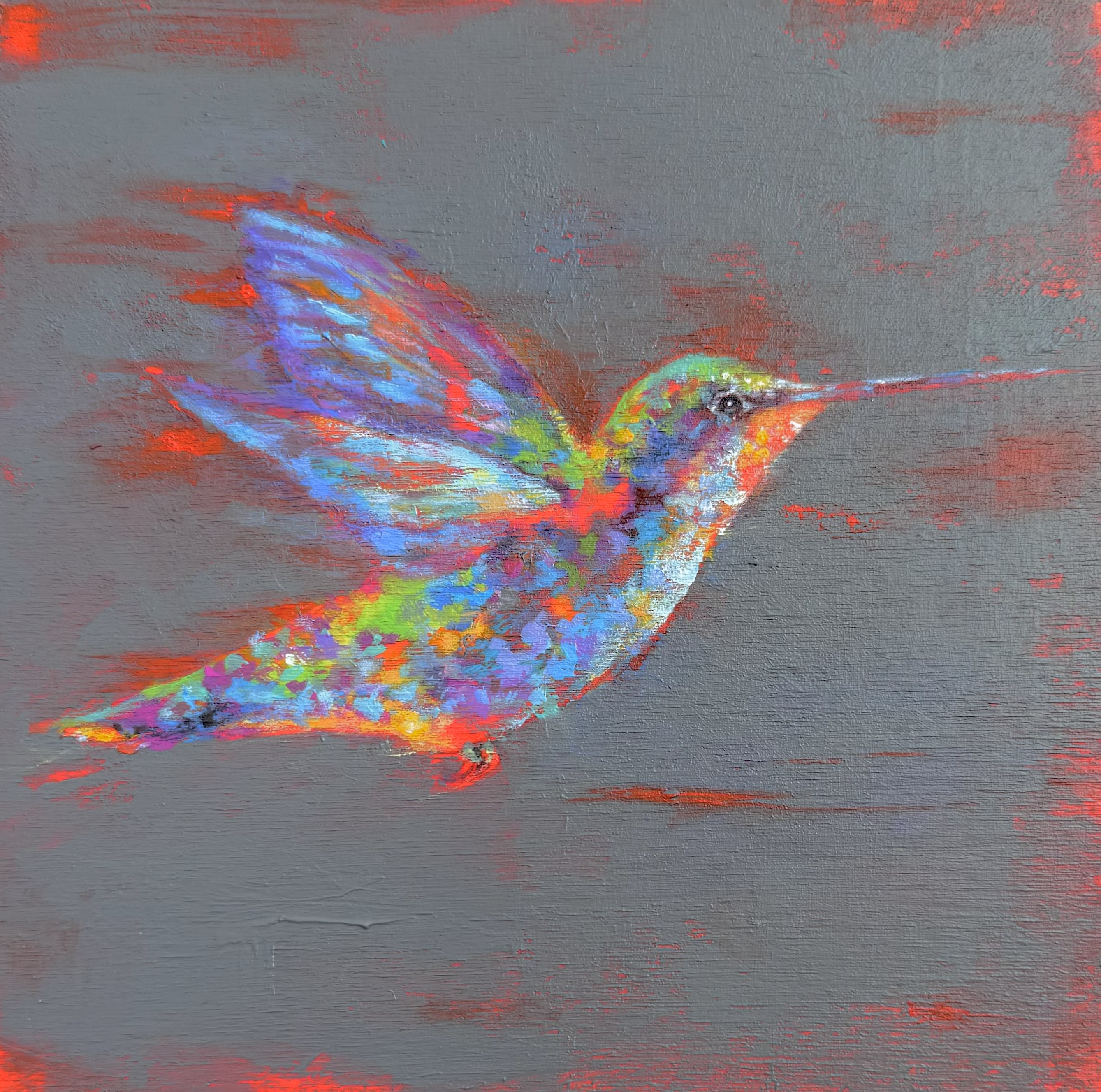 Srinivasan, Pritha_Glimmer_acrylic_6x6_$180